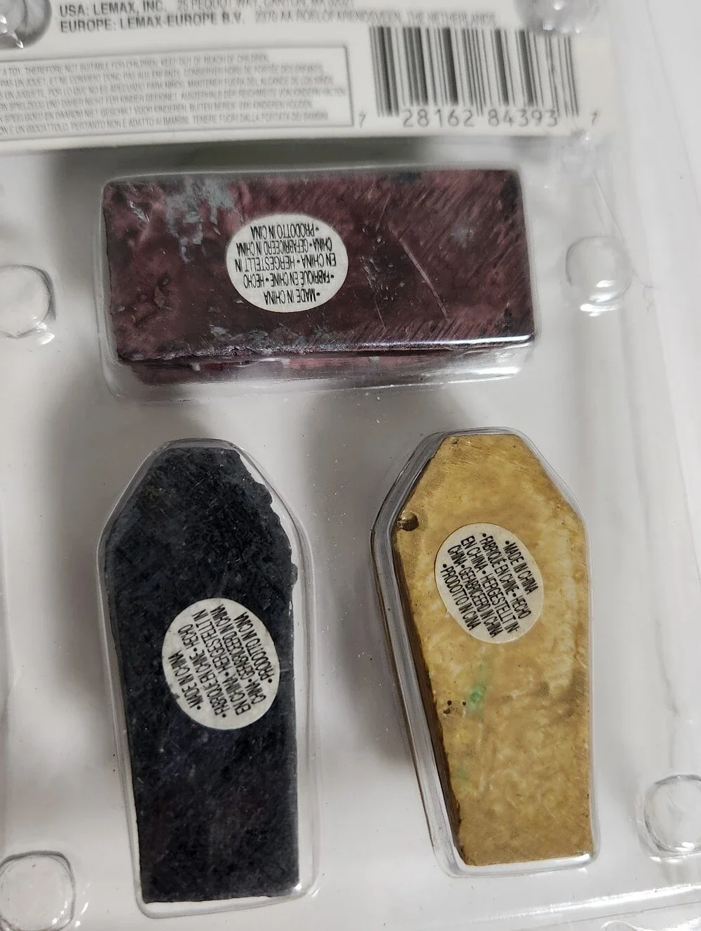 3 Pack Mini Coffins Halloween Decoration Or Crafting